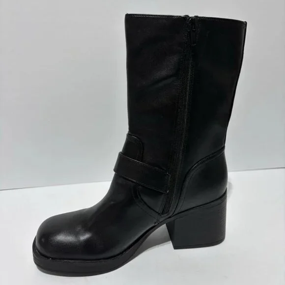 Kenneth Cole Women’s Jenna Black Boots, Size 7.5 M - Picture 2 of 6